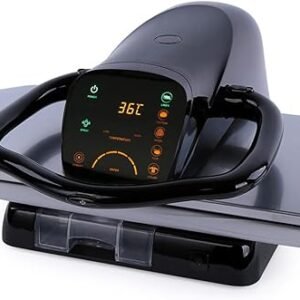 Yelvexa 34" Large Steam Iron Press with LED Touch Screen, 1800W Steam Press with 5 Fabric