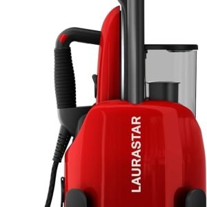 Yelvexa Lift Steam Iron in Original Red: Swiss Engineered 3-in-1 Steam Generator that Irons